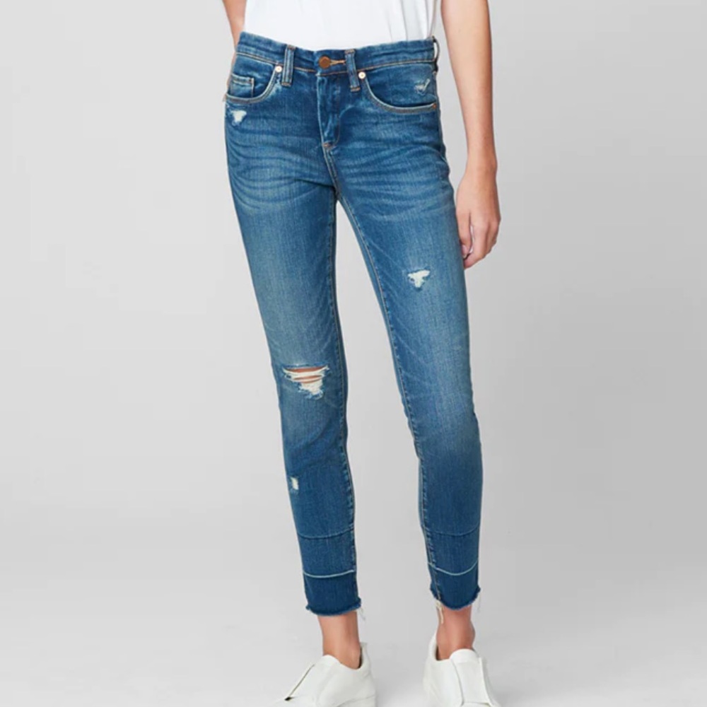 Blank NYC Distressed skinny jeans